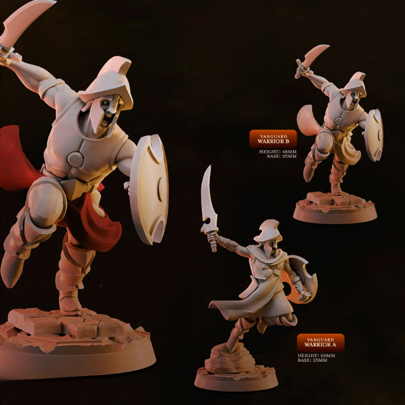 Vanguard Warrior | BeaMini Print to Order Miniatures