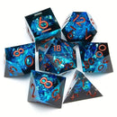 Persephone's Pride - Handcrafted Sharp Edge Dice Set