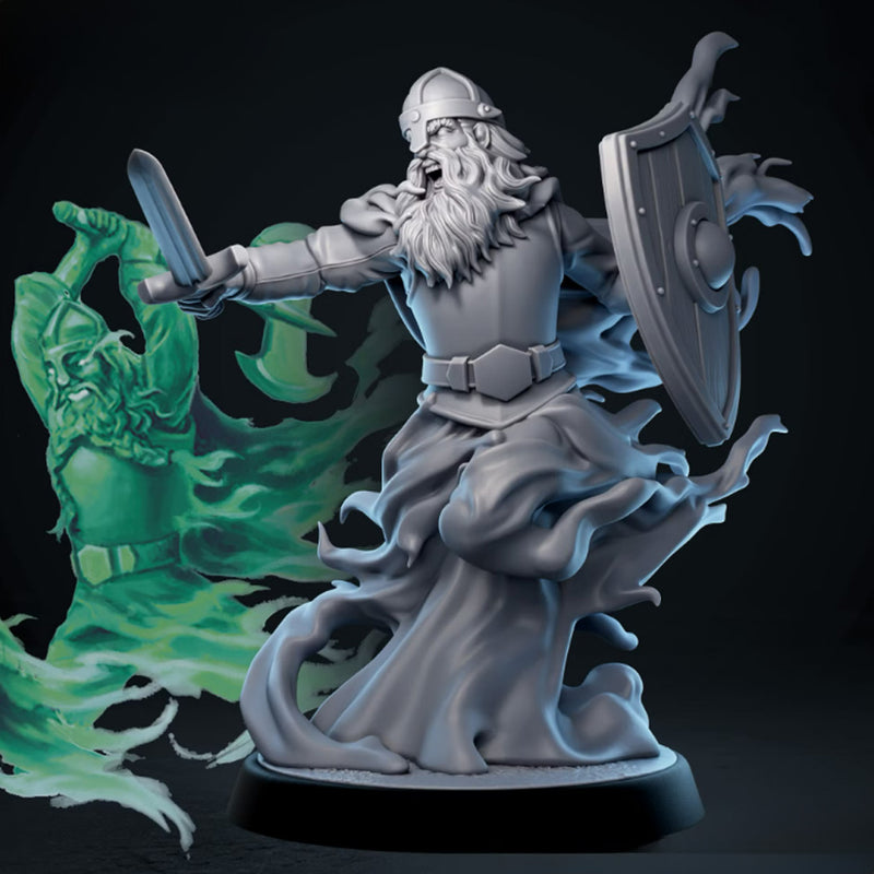 Ghostly Warrior 3 | BeaMini Print to Order Miniatures