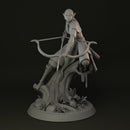 Faelwen, the Woodland Sentinel | BeaMini Print to Order Miniatures