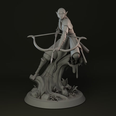 Faelwen, the Woodland Sentinel | BeaMini Print to Order Miniatures
