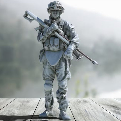 Marine Sniper | BeaMini Print to Order Miniatures