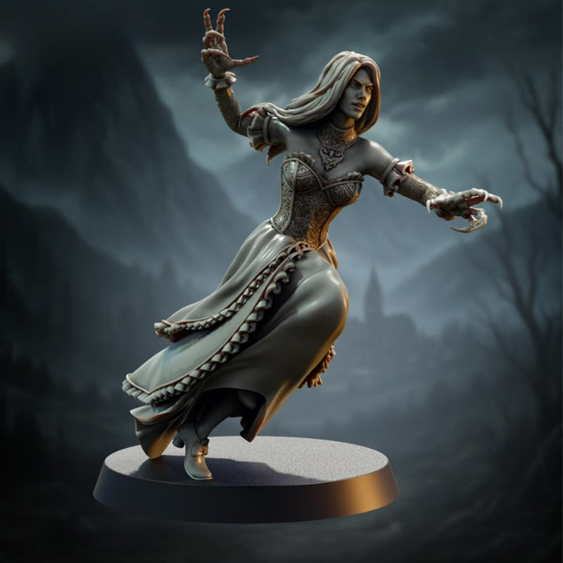 Vampire Bride - B  | BeaMini Print to Order Miniatures