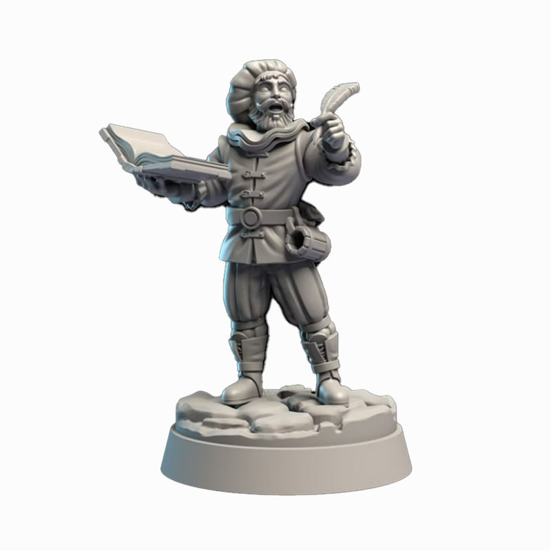 Human Loremaster | BeaMini Print to Order Miniatures