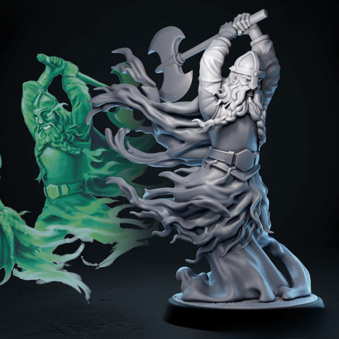 Ghostly Warrior 1 | BeaMini Print to Order Miniatures