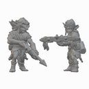 Goblin Rangers | BeaMini Unpainted RPG Miniatures