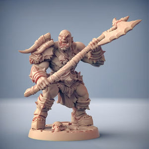 Orc Barbarian A | BeaMini Print to Order Miniatures