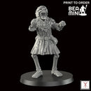 Medieval Skeleton | BeaMini Print to Order Miniatures