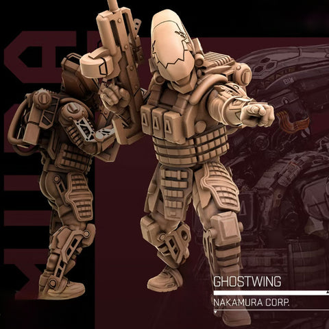 Ghostwing | BeaMini Print to Order Miniatures