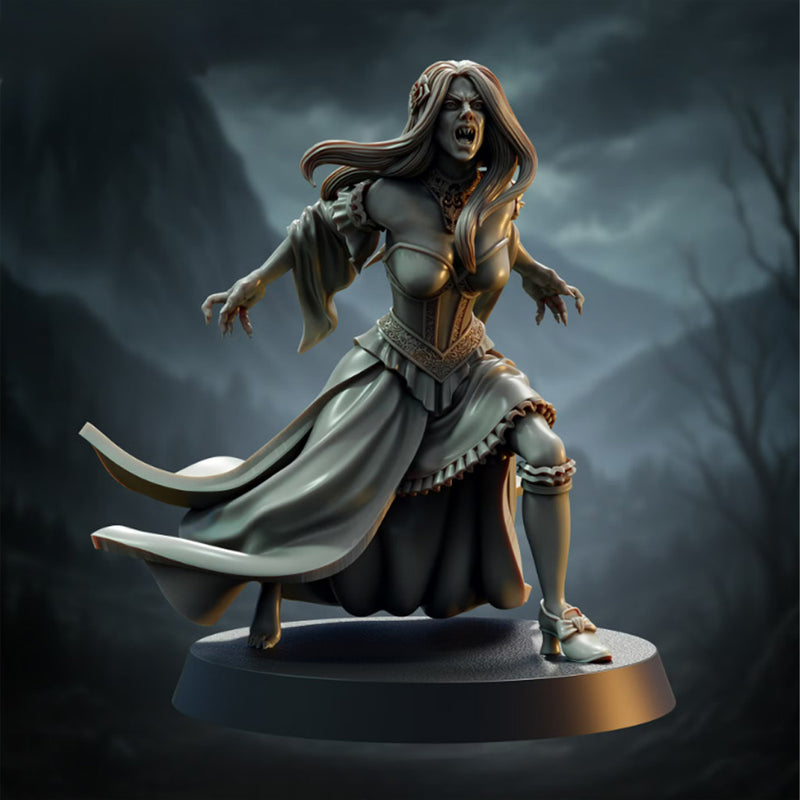 Vampire Bride - A  | BeaMini Print to Order Miniatures