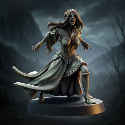 Vampire Bride - A  | BeaMini Print to Order Miniatures