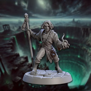 Pargus, Human Wizard | BeaMini Print to Order Miniatures