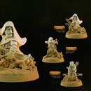 Halfling Hunters | BeaMini Print to Order Miniatures