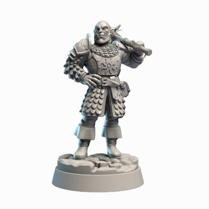 Orc Paladin | BeaMini Print to Order Miniatures