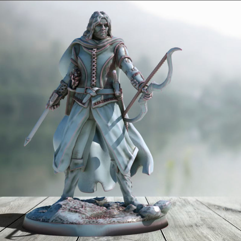 Human Ranger | BeaMini Print to Order Miniatures