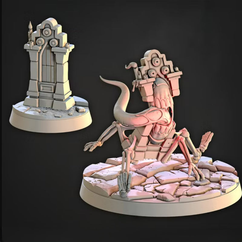 Tombstone Mimic | BeaMini Print to Order Miniatures