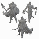 Drow | BeaMini Unpainted RPG Miniatures