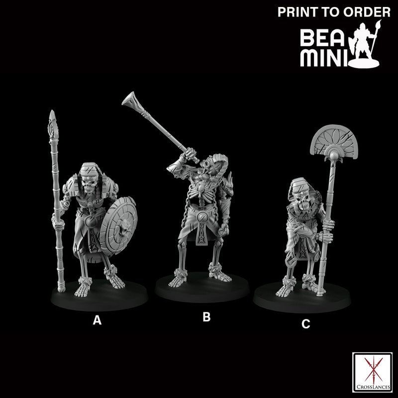 Tomb Guards | BeaMini Print to Order Miniatures