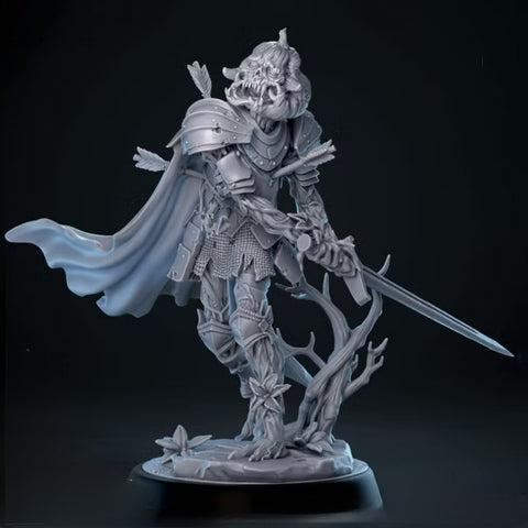 Pumpkin Knight 2 | BeaMini Print to Order Miniatures
