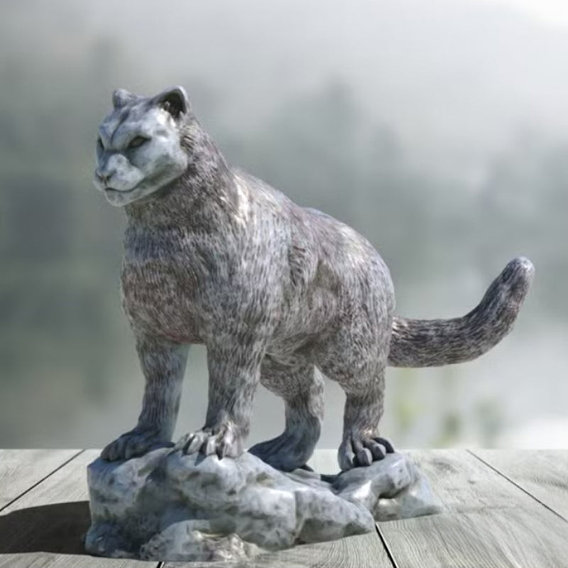 Snow Leopard | BeaMini Print to Order Miniatures