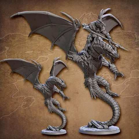 Assault Dragon - A | BeaMini Print to Order Miniatures