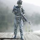 Marine with Machine Gun | BeaMini Print to Order Miniatures