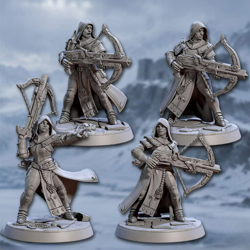Daughters of Sol Arbalest | BeaMini Print to Order Miniatures