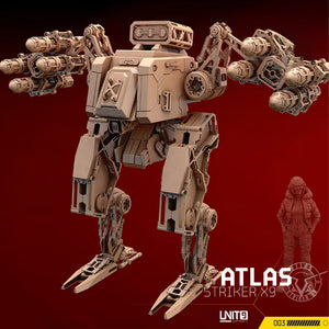 Atlas Striker X9 | BeaMini Print to Order Miniatures