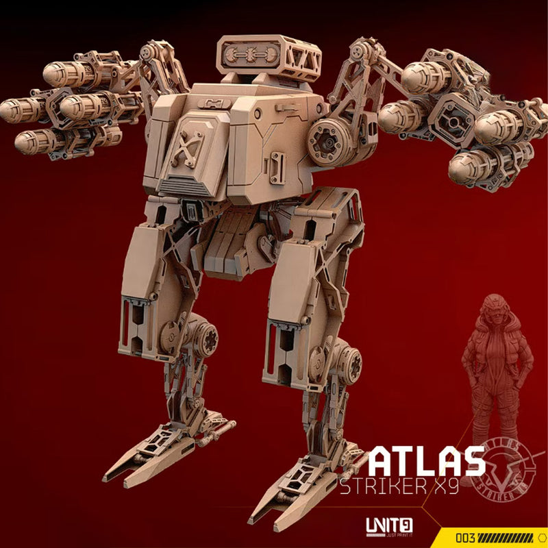 Atlas Striker X9 | BeaMini Print to Order Miniatures