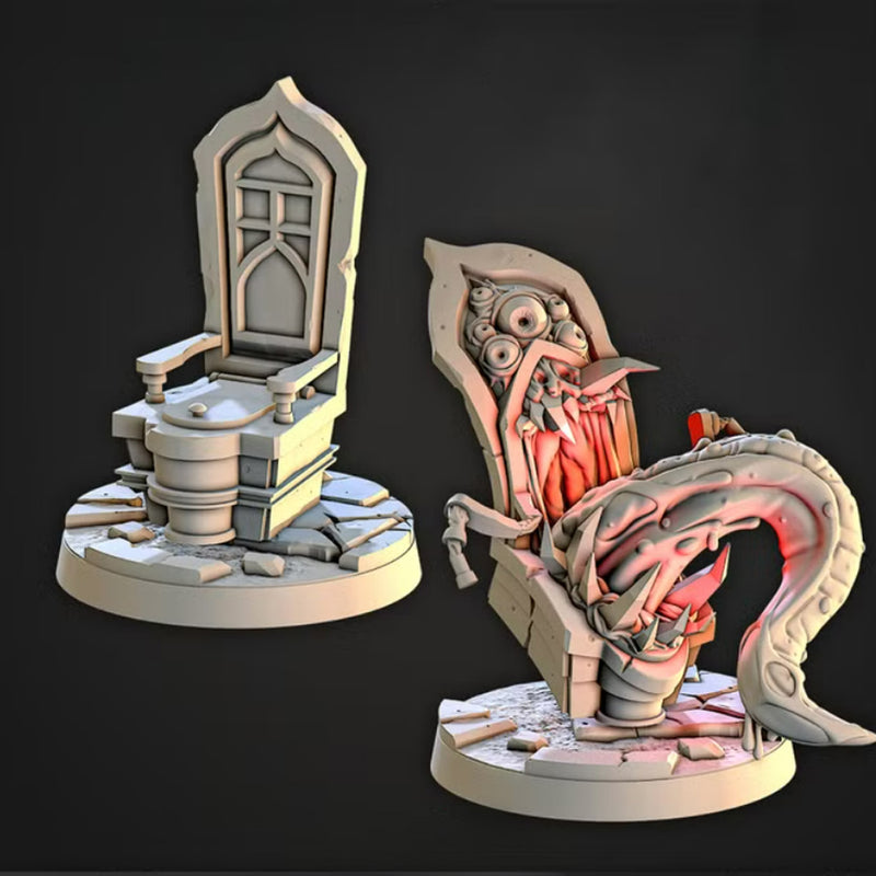 Toilet Mimic | BeaMini Print to Order Miniatures