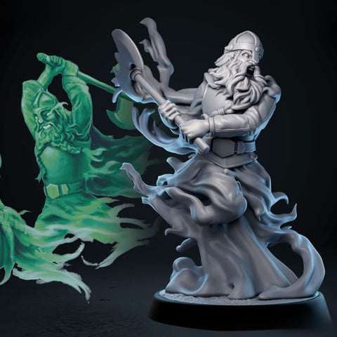 Ghostly Warrior 2 | BeaMini Print to Order Miniatures