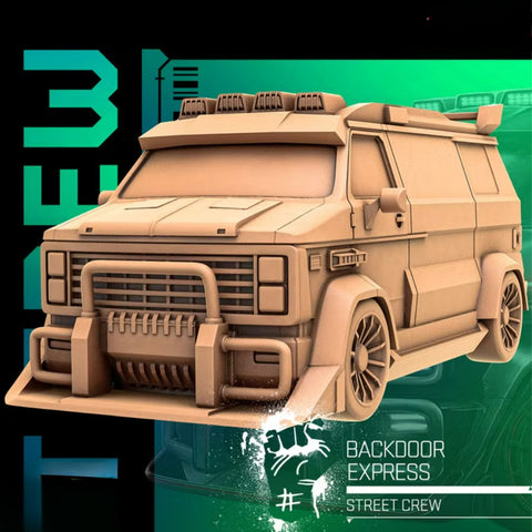 Backdoor Express | BeaMini Print to Order Miniatures