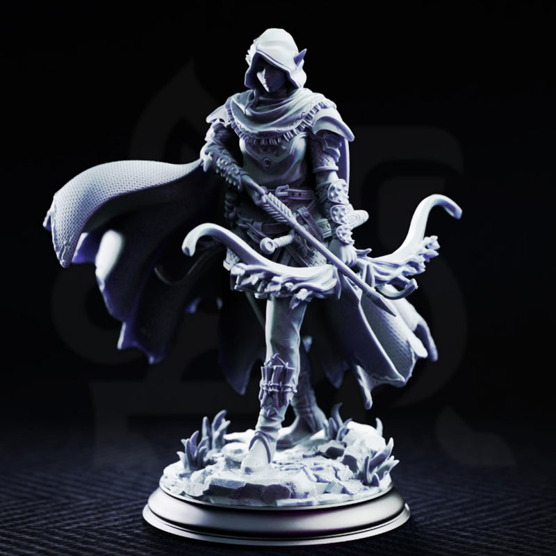 Vexana, Elf Ranger | BeaMini Print to Order Miniatures
