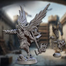 Aasimar Paladin - Morgana Ascended | BeaMini Print to Order Miniatures