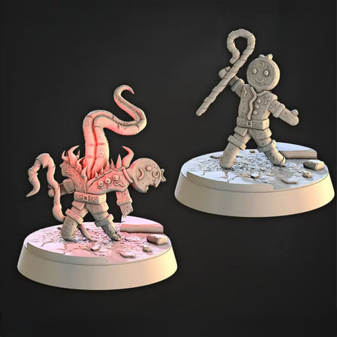 Gingerbread Man Mimic | BeaMini Print to Order Miniatures