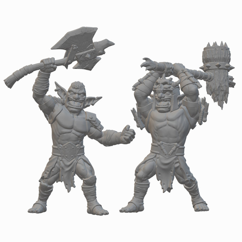 Goblins | BeaMini Unpainted RPG Miniatures