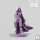 Human Female Rogue | BeaMini Print to Order Miniatures
