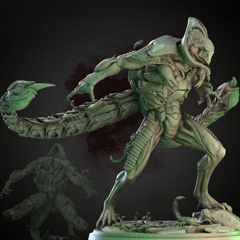 Akhaddon the Desolator | BeaMini Print to Order Miniatures