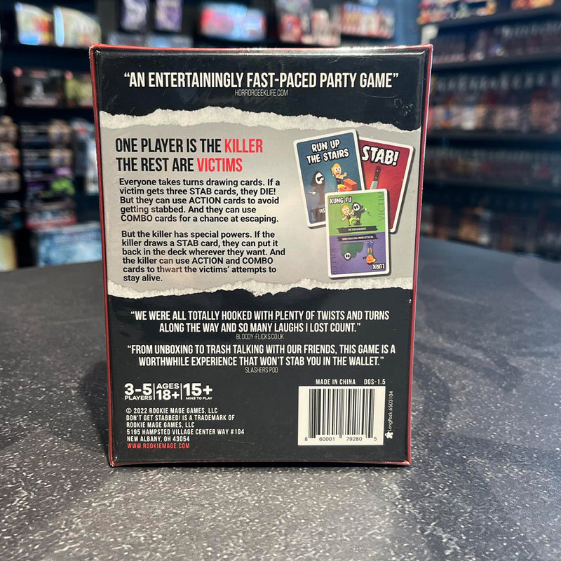 Don't Get Stabbed - The Card Game