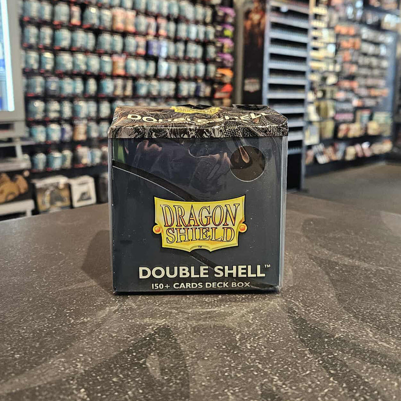 Dragon Shield Double Shell (150 Cards Deckbox) Midnight Blue