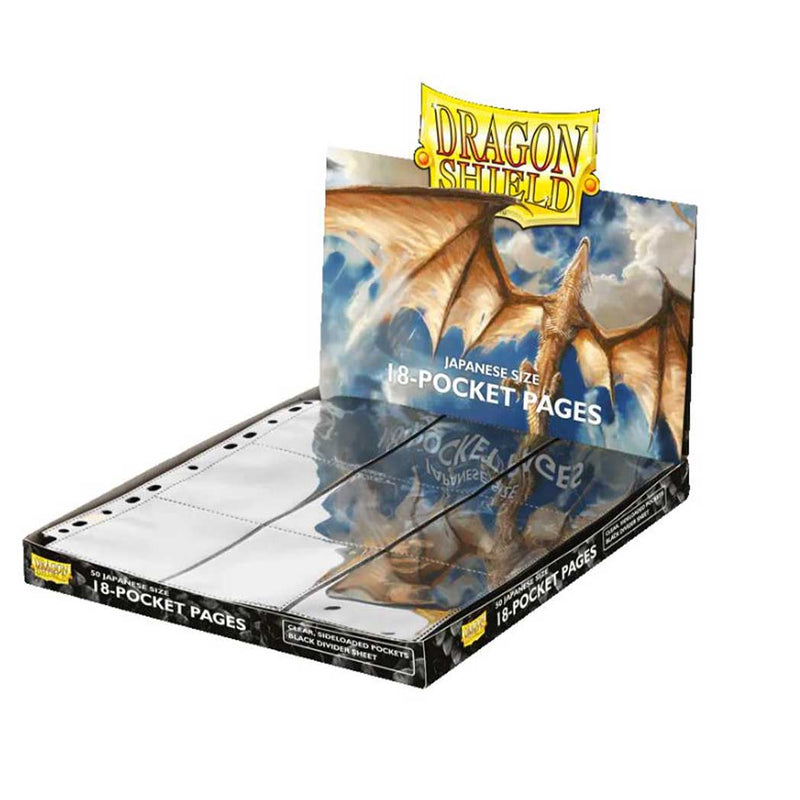 Dragon Shield - 18 Pocket Pages - Japanese Size (50 pack)