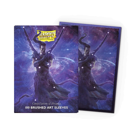 Dragon Shield Brushed Art Sleeves 100 Pack - Constellations of Arcania (Alaric)