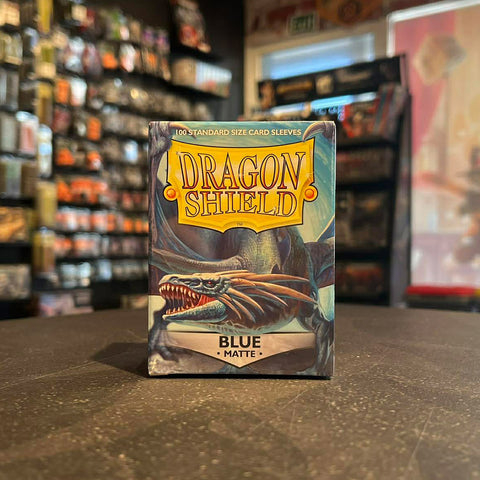 Dragon Shield Standard Matte Sleeves 100 Pack - Blue