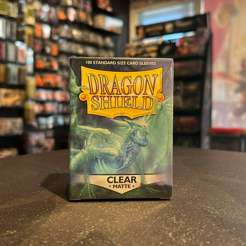 Dragon Shield Matte Sleeves 100 Pack - Clear
