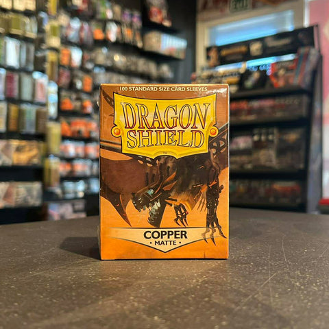 Dragon Shield Standard Matte Sleeves 100 Pack - Copper