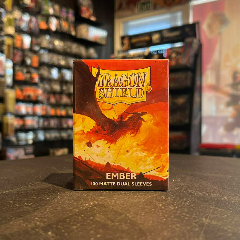 Dragon Shield Dual Matte Sleeves 100 Pack - Ember