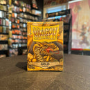 Dragon Shield Standard Matte Sleeves 100 Pack - Gold