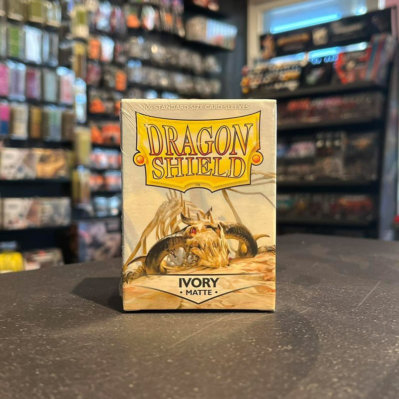 Dragon Shield Standard Matte Sleeves 100 Pack - Ivory
