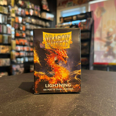Dragon Shield Dual Matte Sleeves 100 Pack - Lightning