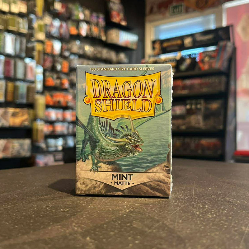Dragon Shield Standard Matte Sleeves 100 Pack - Mint